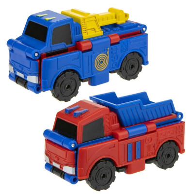 Машина Transcar Double Эвакуатор - Самосвал 1toy Т18276 1